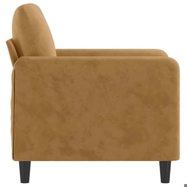 Maison Exclusive - Ruskea nojatuoli 60 cm samettia