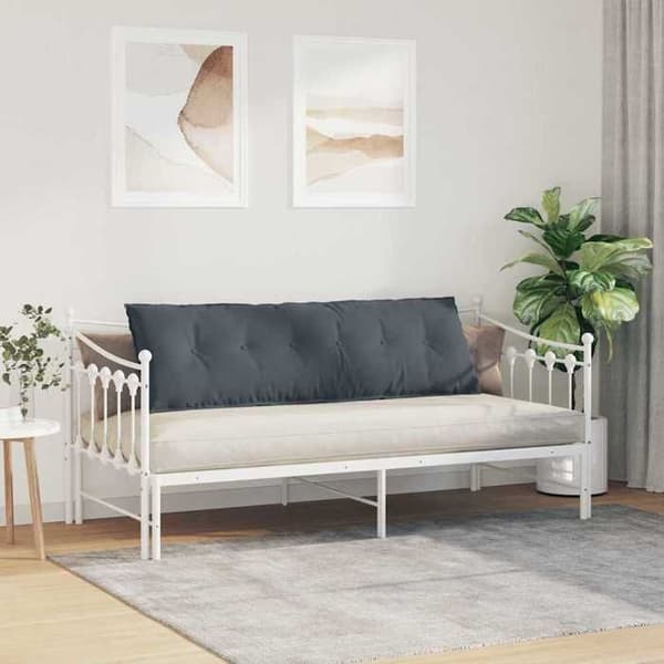 Maison Exclusive - Mörkgrå Ryggkudde 160 x 50 x 19 cm Mörkgrå