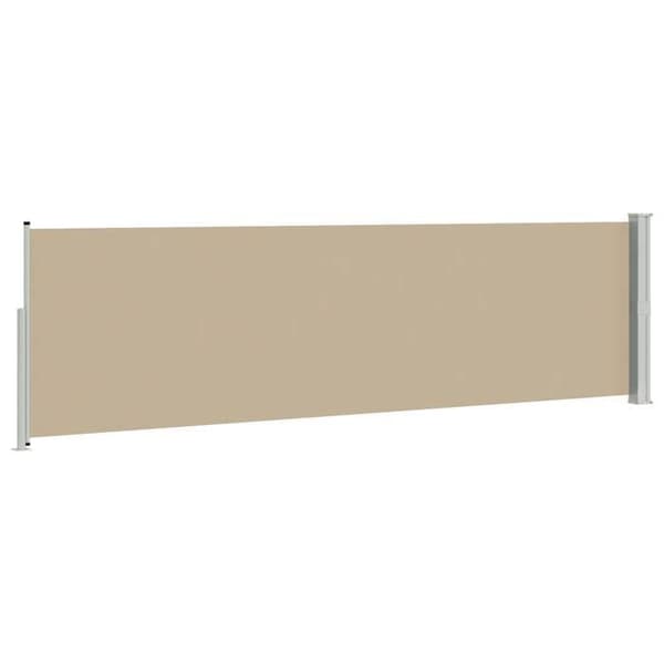 Maison Exclusive - Fällbar rektangulär sidobutik 140 x 500 cm Polyester