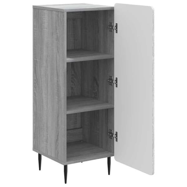 Maison Exclusive - Buffet Sonoma grå 34,5 x 33 x 92 cm Ingeniørtræ