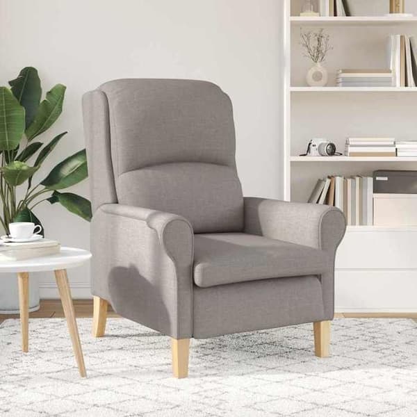 Maison Exclusive - taupe kangas nojatuoli