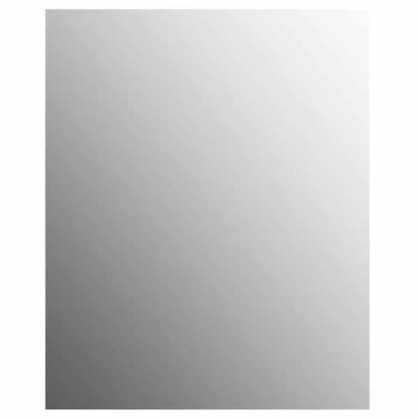 Vægspejl - Uden ramme - 100 x 60 cm - Rektangulær - Glas