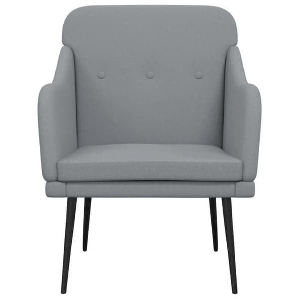 Maison Exclusive - Lysegrå Stol 63x76x80 cm Stof