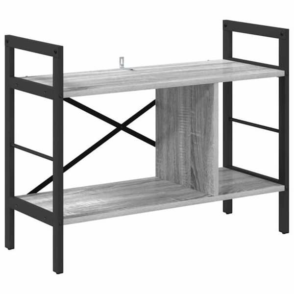 Maison Exclusive - Sonoma hylde grå 75 x 30 x 58,5 cm Ingeniørtræ