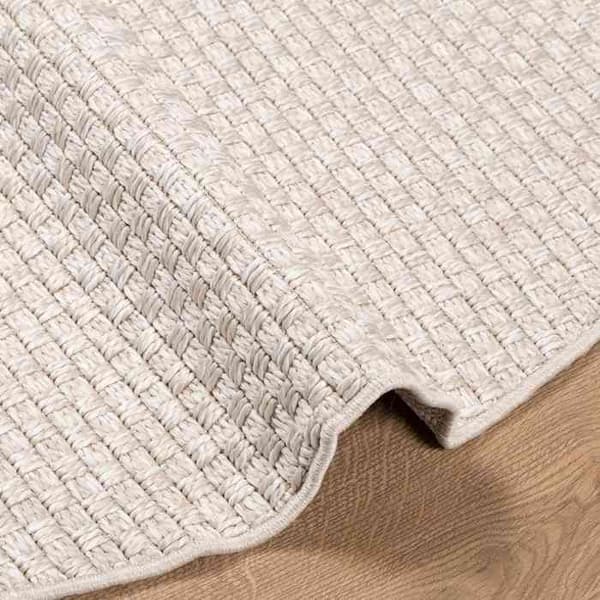 Maison Exclusive - Rund yta matta FARO Crème Ø 120 CM Polyester