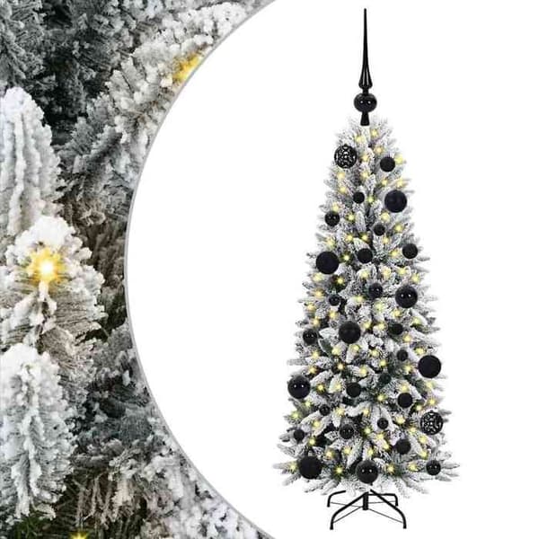 Maison Exclusive - Konstgjord Julgran Vit 120 cm Vit