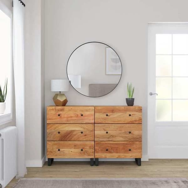 Maison Exclusive - Buffet 2 stk 60x33x75 cm massiv akacietræ Ej specificerat