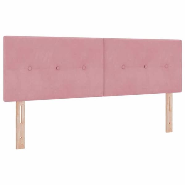 Maison Exclusive - Boxspring säng med madrass Rose 140 x 190 cm Sammet