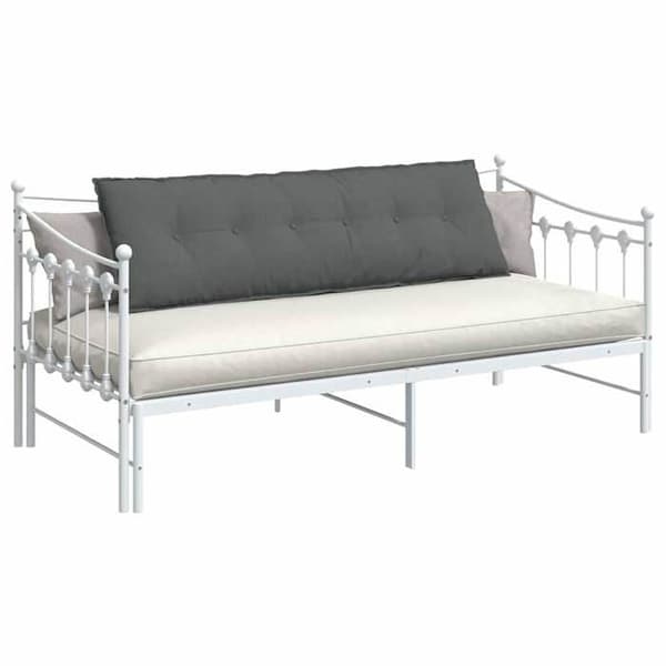 Maison Exclusive - Mørkegrå rygpude 160 x 19 x 50 cm stof