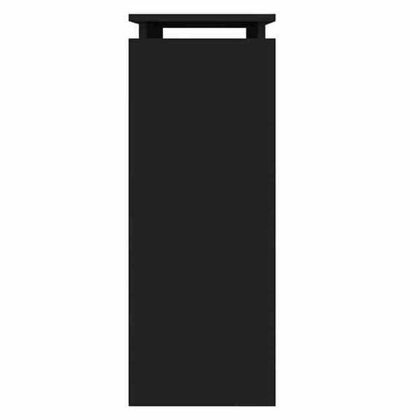 Maison Exclusive - Sort konsolbord 80x30x80 cm Agglomereret Svart