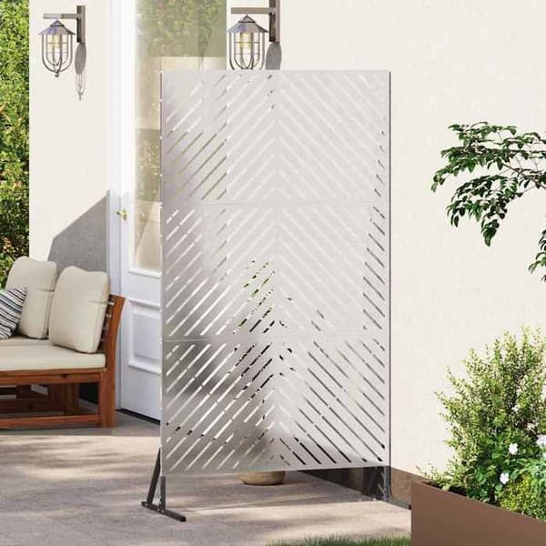 Maison Exclusive - Integritetsskärm 100 x 50 x 180 cm Rostfritt stål