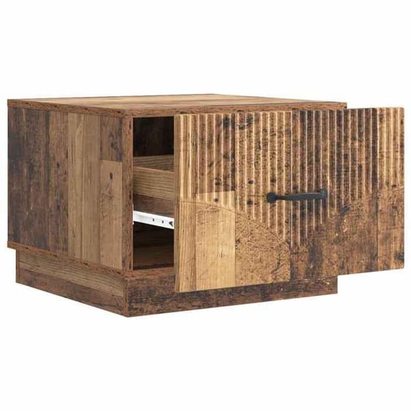 Maison Exclusive - Alustatabletti Vanha puu 49 x 50 x 37 cm Insinööripuu