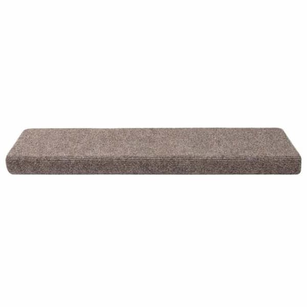 Maison Exclusive - Selvklæbende trappetæpper 30 stk. 65 x 21 x 4 cm Beige Rektangulær kant