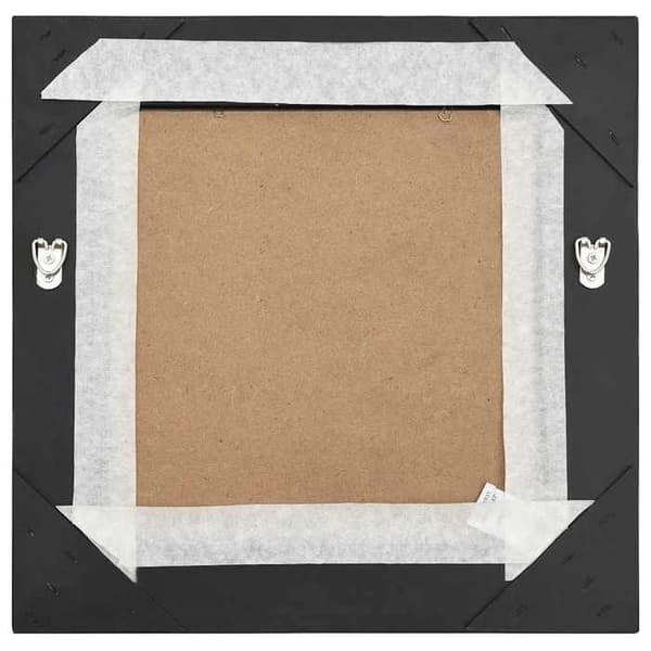 Maison Exclusive - Barockstil väggspegel 40x40 cm svart