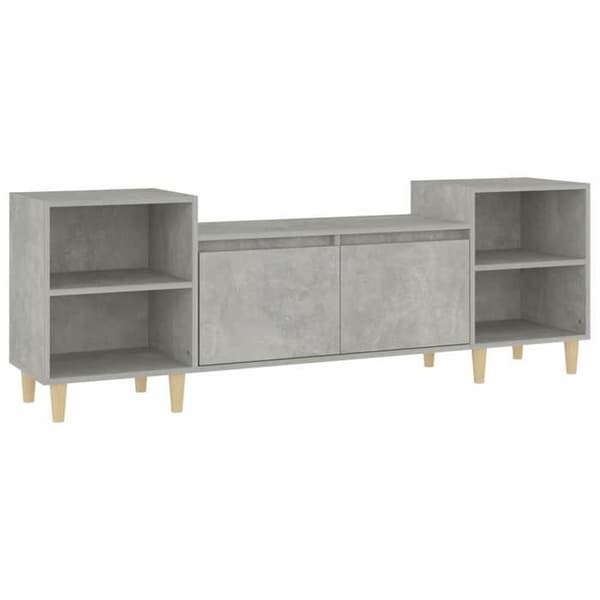 Maison Exclusive - TV-møbel Grå beton 160x35x55 cm Ingeniørtræ