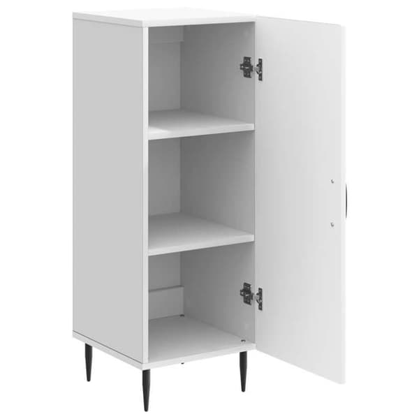 Maison Exclusive - Buffé Vit 33 x 34,5 x 89,5 cm Ingenjörsträ