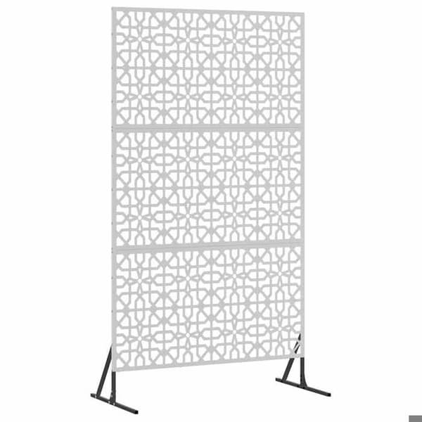 Maison Exclusive - Integritetsskärm 100 x 50 x 180 cm Galvaniserat stål