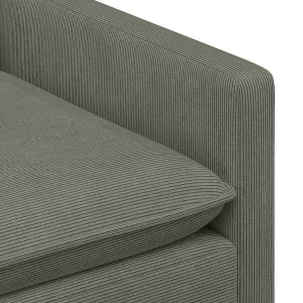 Maison Exclusive - Soffa Ljusgrå 76 x 81 x 87,5 cm Tyg