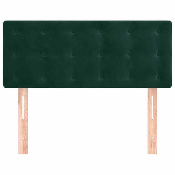 Maison Exclusive - Mörkgrön sänggavel 100x5x78/88 cm Sammet