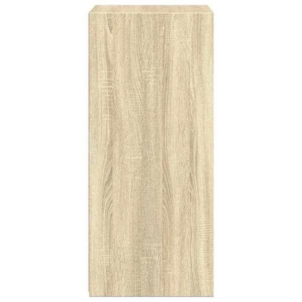Maison Exclusive - Buffé ek sonoma 50x41x93 cm ingenjörsträ