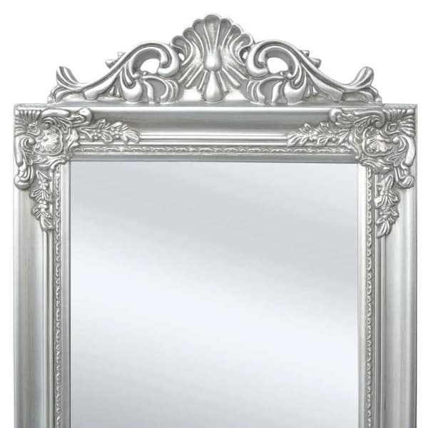 Maison Exclusive - Barok stil gulv spejl 160x40 cm Sølv Silver