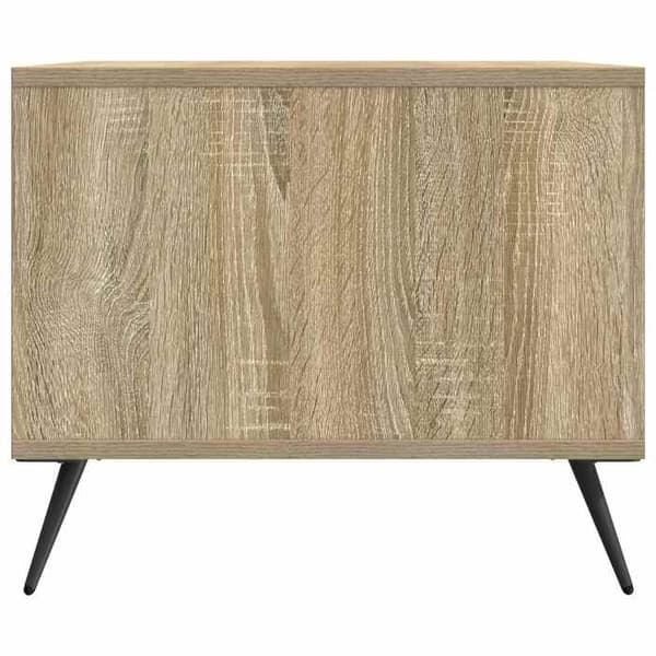 Maison Exclusive - Sofabord Egetræ Sonoma 90 x 50 x 40 cm Ingeniørtræ