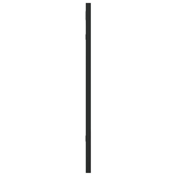 Maison Exclusive - Svart väggspegel 40x50 cm rektangulär järn Svart