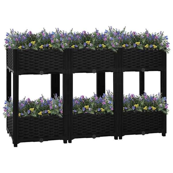 Maison Exclusive - Hævet seng 120x40x71 cm Polypropylen