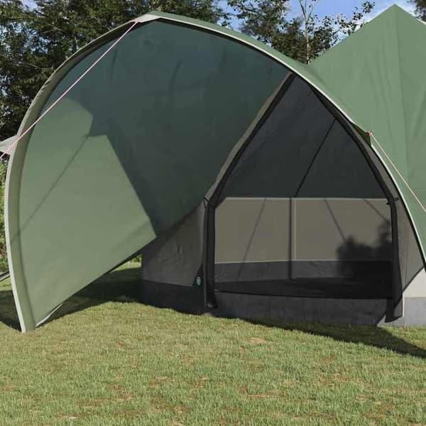 Maison Exclusive - Teepee Telt til 7 Personer Grøn og Grå