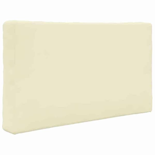 Utomhus soffkudde - EXKLUSIV HEM - 80×80 cm - Polyester - Dragkedja - Skumfyllning Grädde