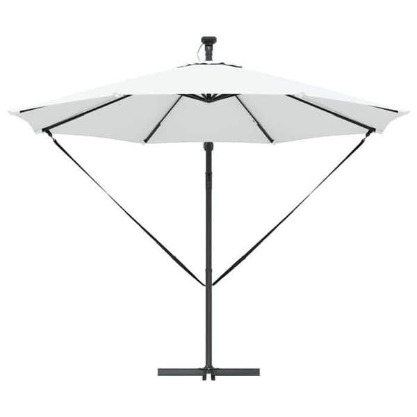 Maison Exclusive - Parasol 294 x 294 x 248 cm Polyester och Aluminium Sand Sand