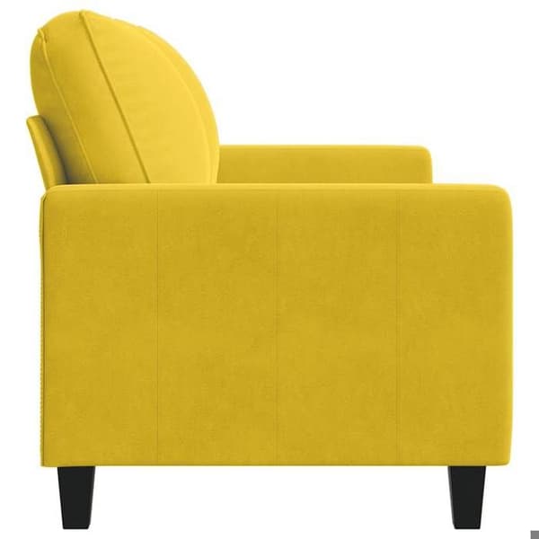 Maison Exclusive - Soffa 2-sits Gul 120 cm Sammet