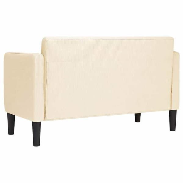 Maison Exclusive - Kermanvärinen 109 cm:n samettinen sohva