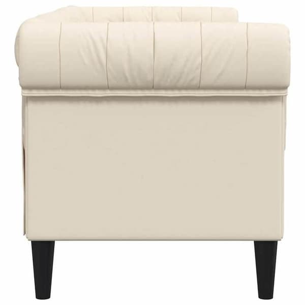 Maison Exclusive - Chesterfield 2-paikkainen sohva pellavaa
