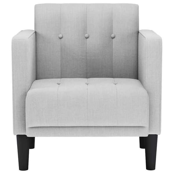 Maison Exclusive - Sofa stol med armlæn i grå stof 53 cm