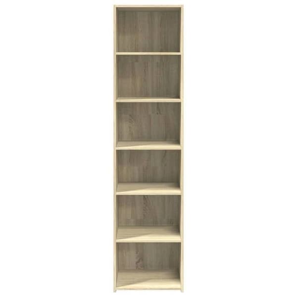 Maison Exclusive - Buffé hög ek sonoma 45x41x185 cm ingenjörsträ