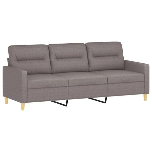 Maison Exclusive - Sæt af 3 sofaer med puder Taupe Stof