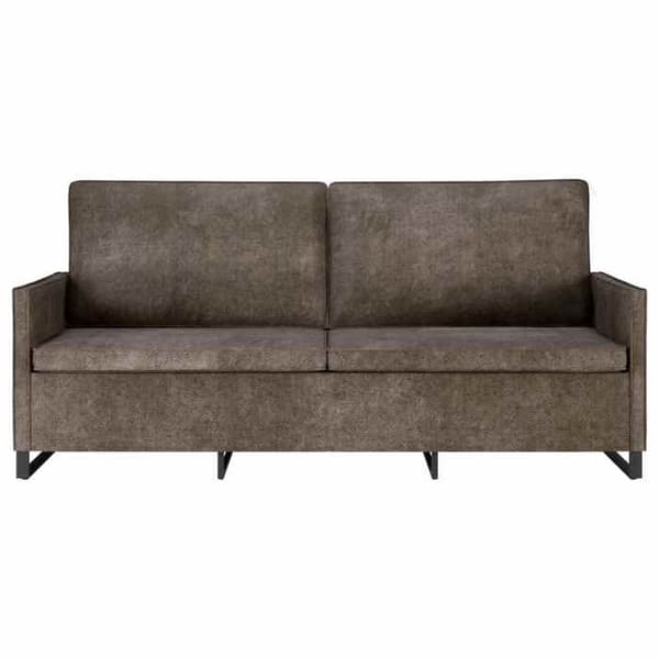 Maison Exclusive - Soffa 3 platser Mörkgrå 190 x 81 x 82 cm