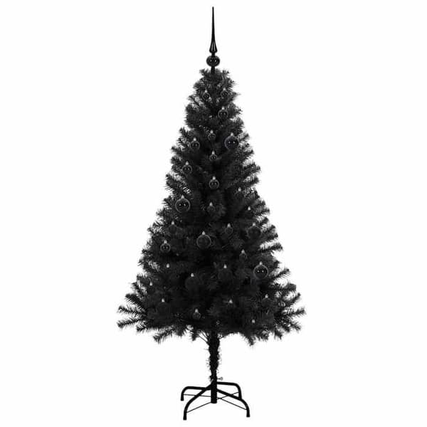 Maison Exclusive - Sort Juletræ 150 cm PVC Svart