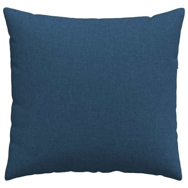 Soffkuddar - EXKLUSIVT HEM - 2 stycken - Enfärgad blå - 45 x 45 cm - Dragkedjefodral Blå