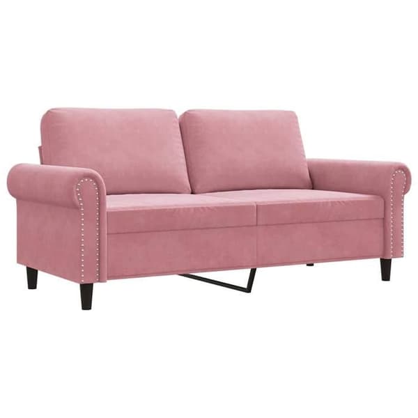 Maison Exclusive - 2-personers sofa i rosa 140 cm velour
