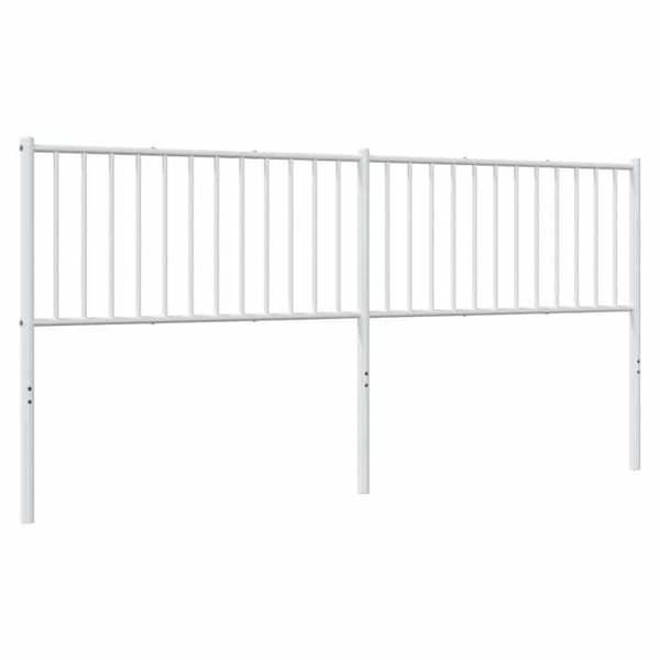 Maison Exclusive - Erstatnings hovedgærde i hvid metal 193 cm