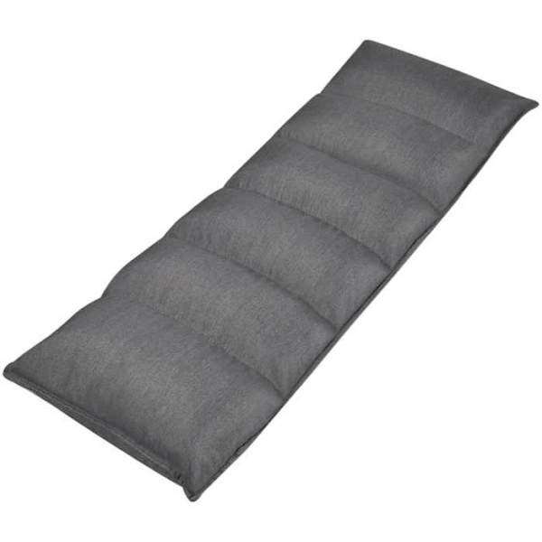 Solsäng - Exklusivt Hem - Grå - Fällbar och justerbar - 100% Polyester Grå