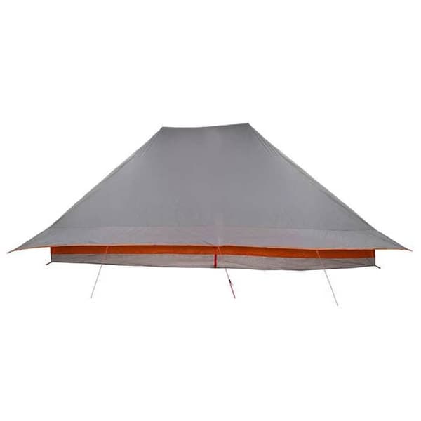 Maison Exclusive - Tipi Telt til 12 personer Grå og orange taffeta
