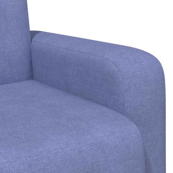 Maison Exclusive - Blå denim stof lænestol
