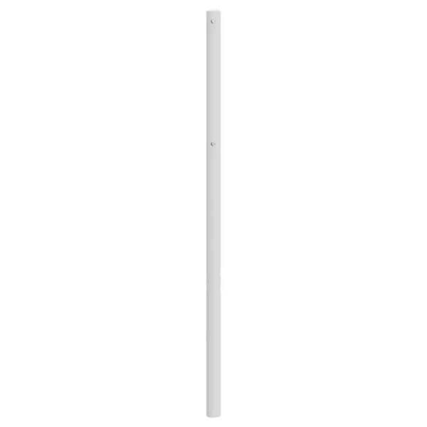 Maison Exclusive - Erstatnings hovedgærde metal hvid 180 cm