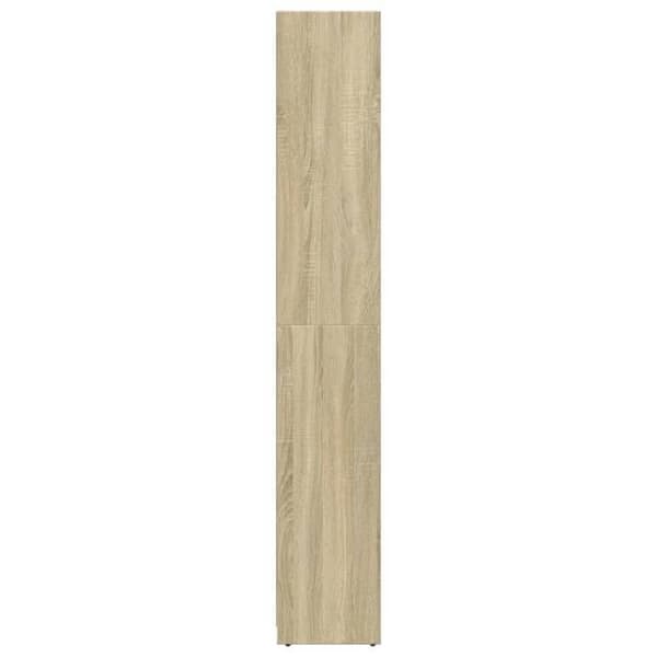 Maison Exclusive - Badrumsskåp Ek sonoma 30x30x183,5 cm Agglomerat