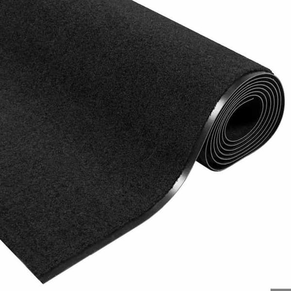 Maison Exclusive - Musta sisäänkäyntimatto 120 x 400 cm 100% polyamidia