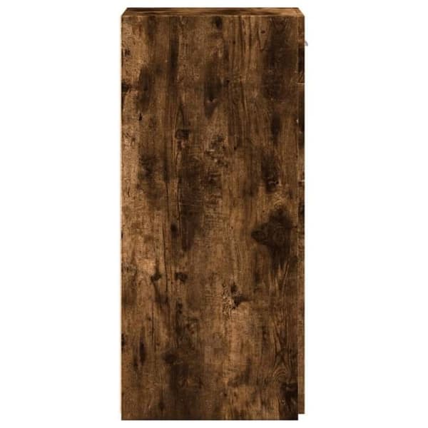 Maison Exclusive - Buffé ek rökig 40x42,5x93 cm ingenjörsträ