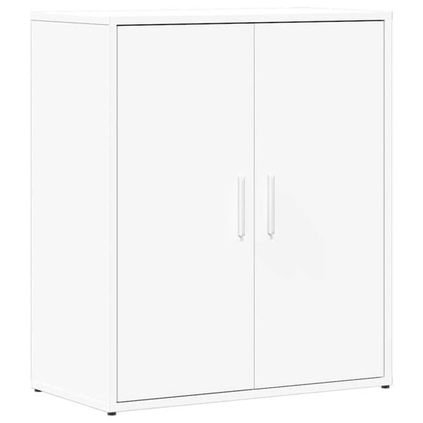 Maison Exclusive - Vit buffé 60x31x70 cm i ingenjörsträ